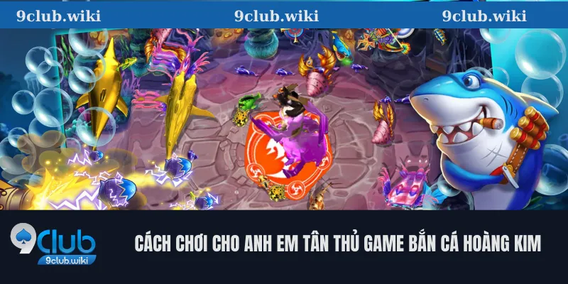 Cách Chơi Cho Anh Em Tân Thủ Game Bắn Cá Hoàng Kim